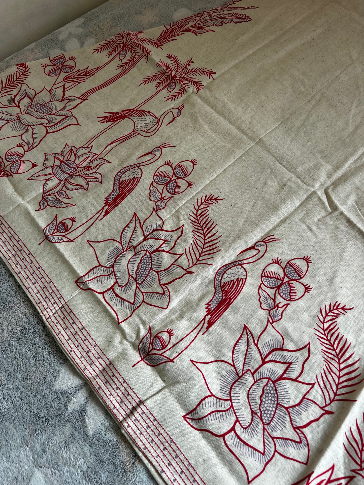Rose Pink Khadi cotton Coord set