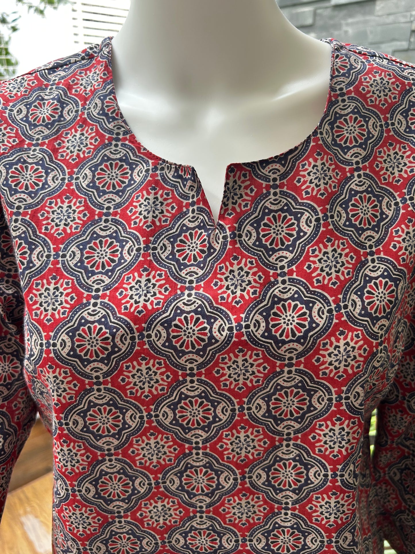 Ajrakh Printed Coord set