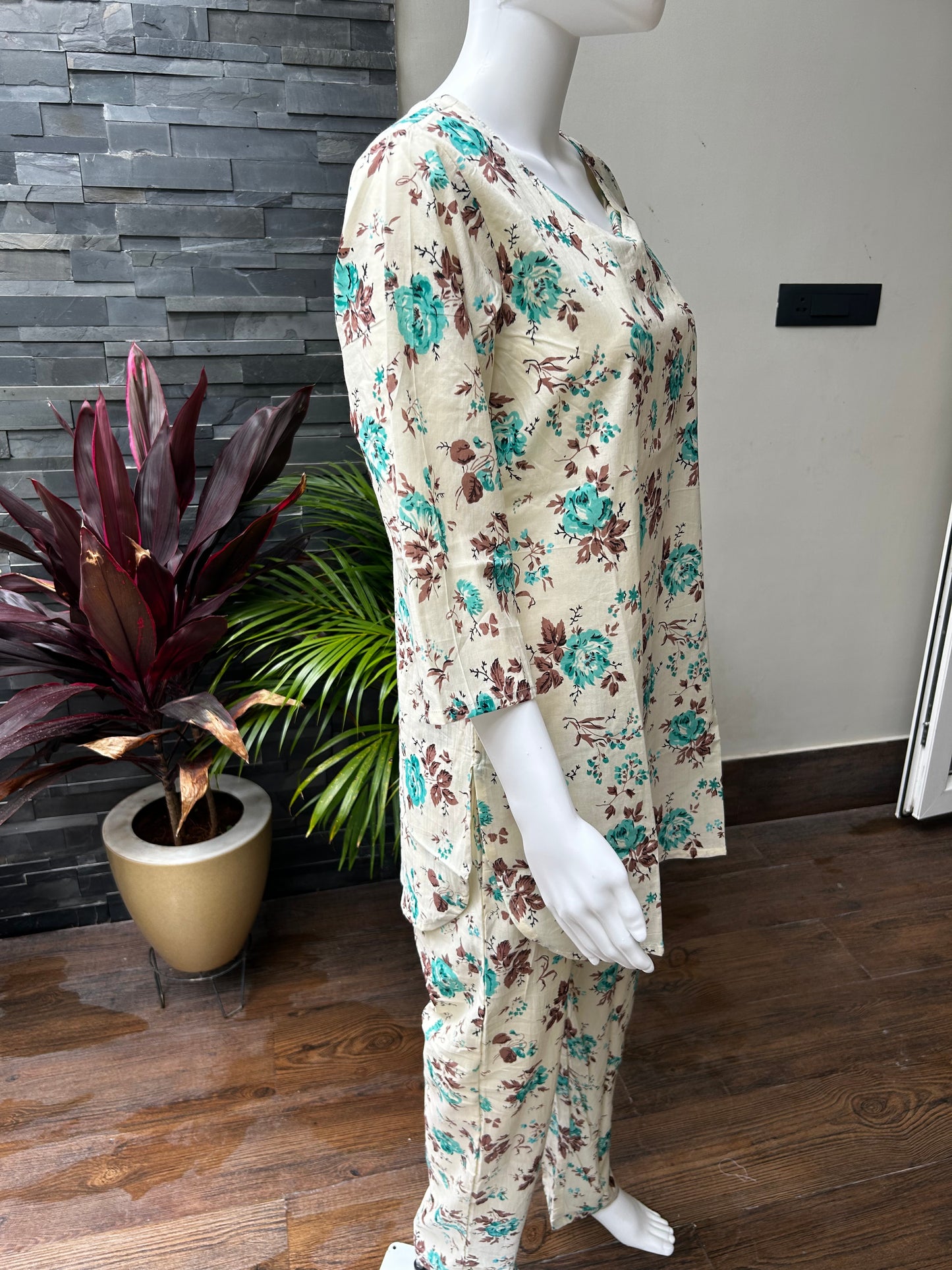 Floral Printed Coord set