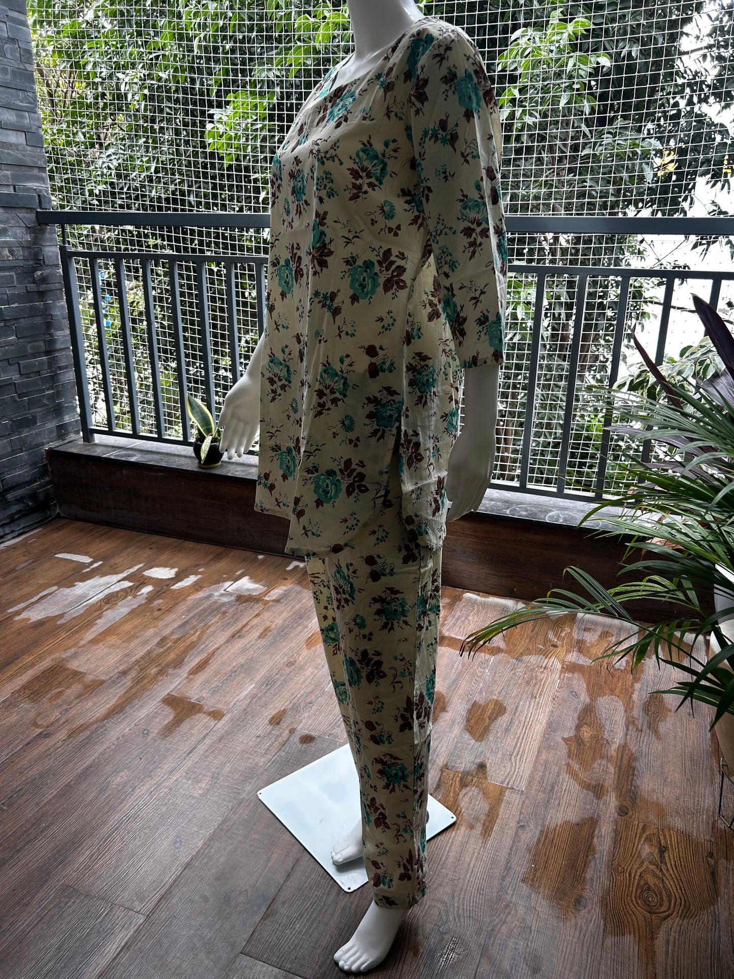 Floral Printed Coord set
