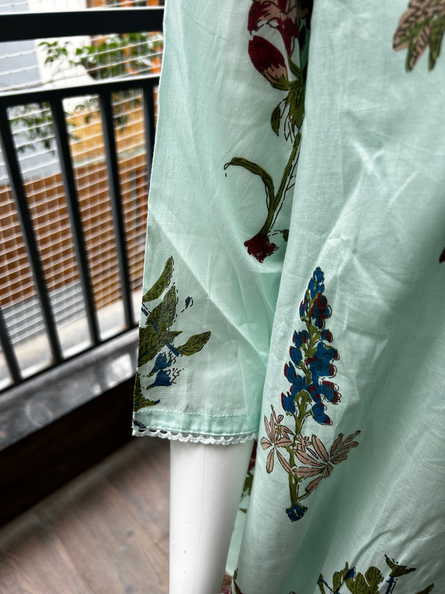 Mint green Shade Coord set