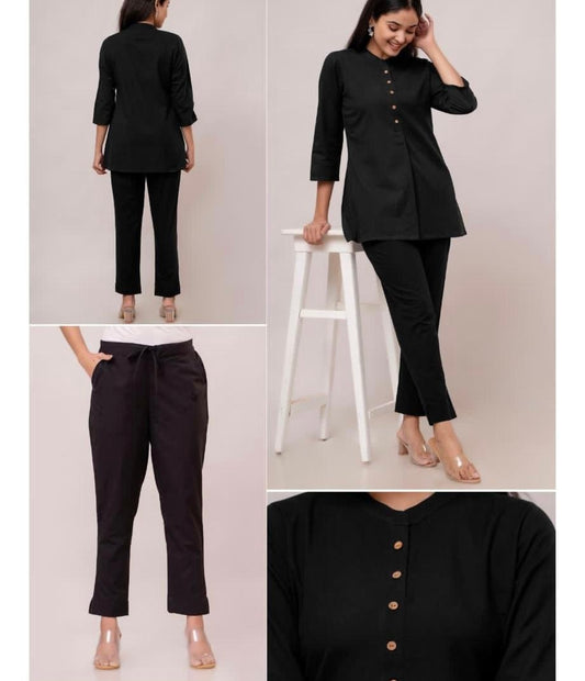 Black A Line Tunic