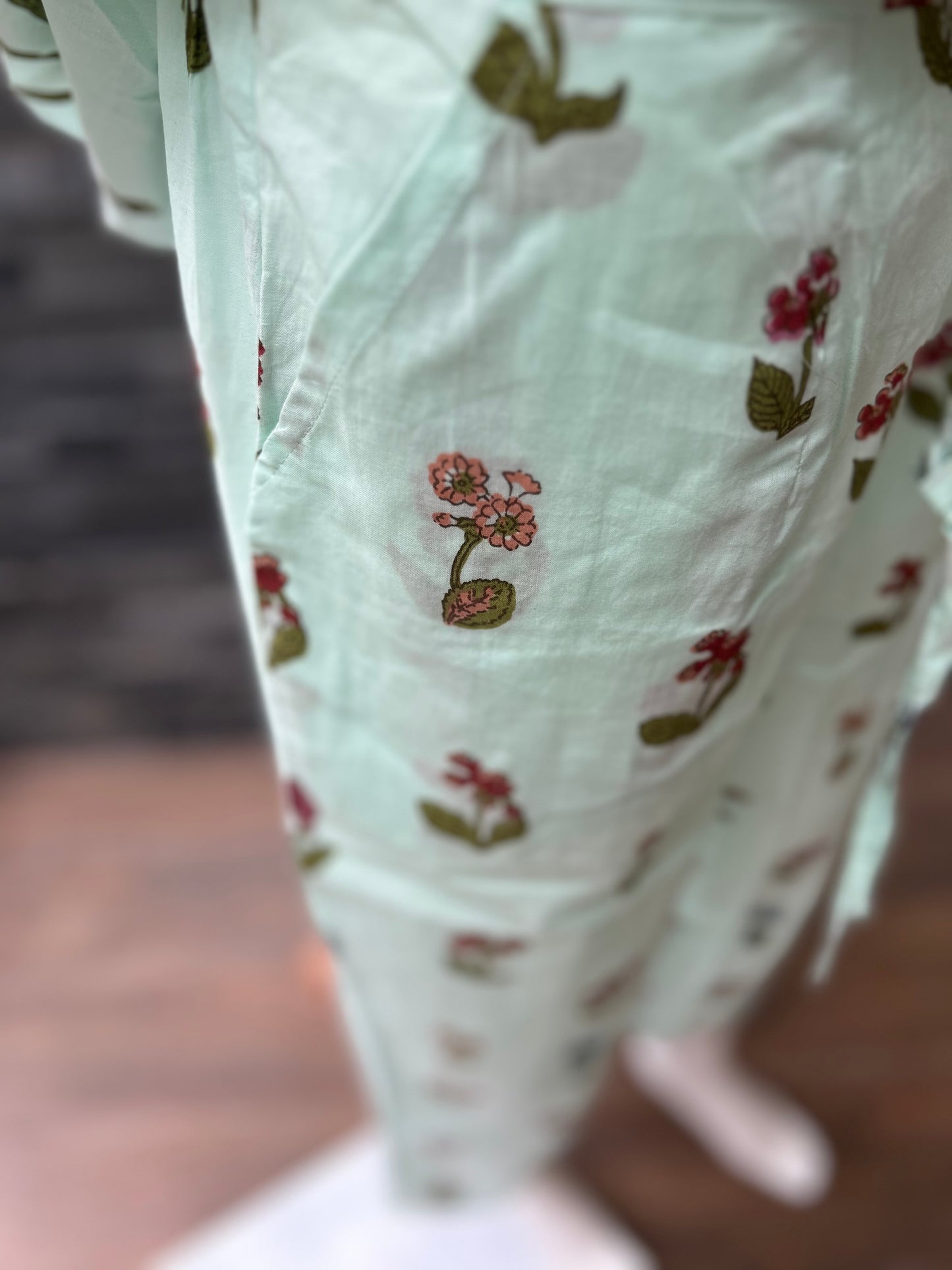 Mint green Shade Coord set