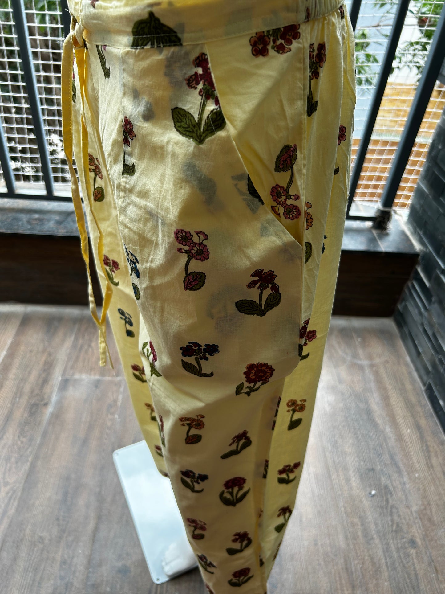Lemon Yellow Shade Coord set