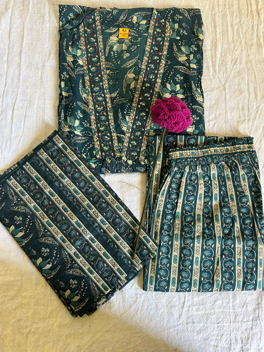 Embroidery cotton 3 piece set