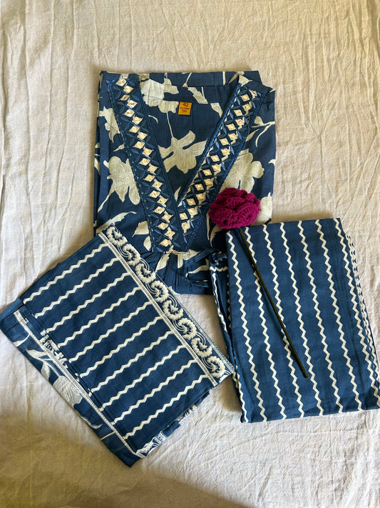 Embroidery cotton 3 piece set