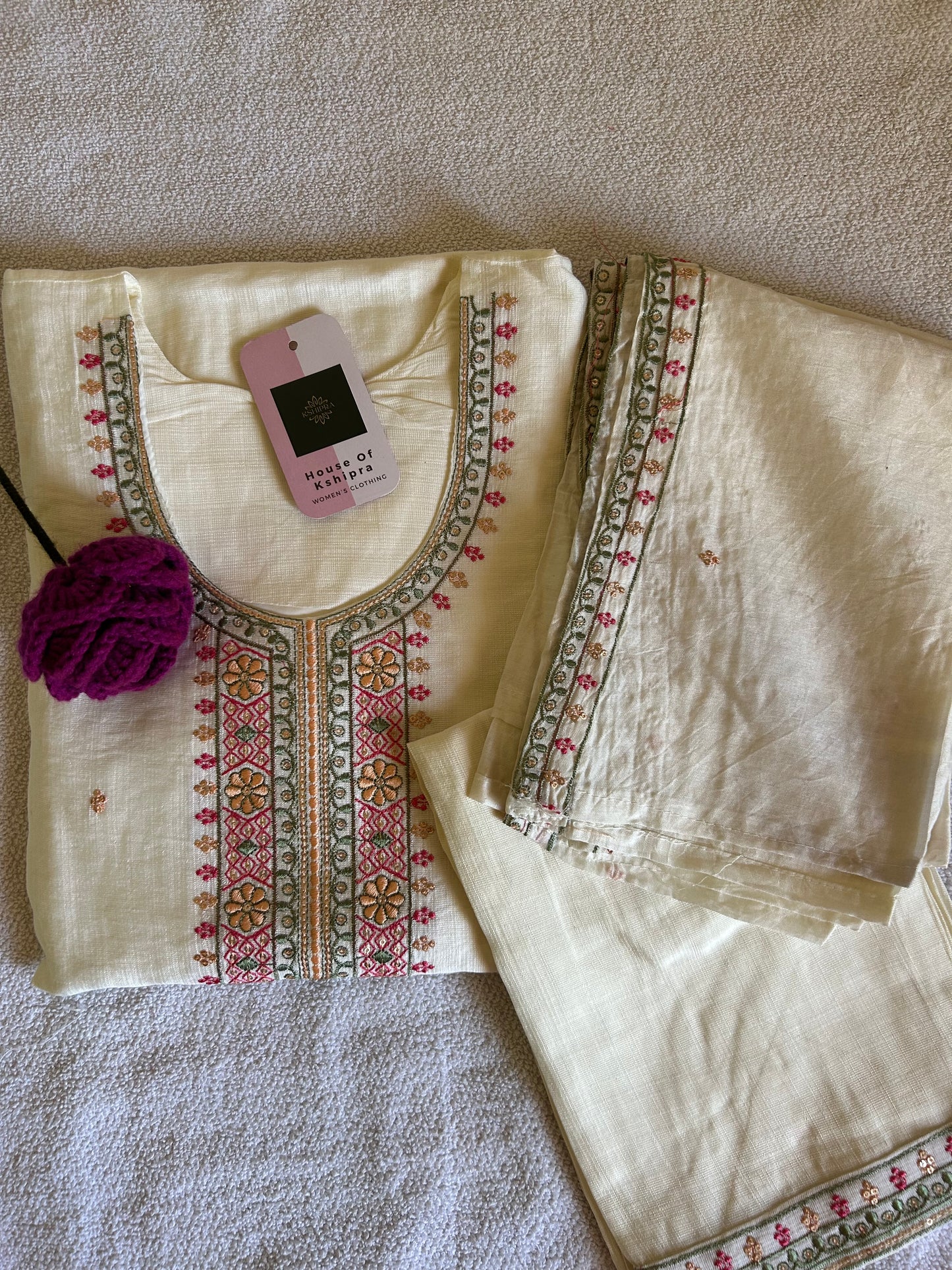 3 piece kurta set
