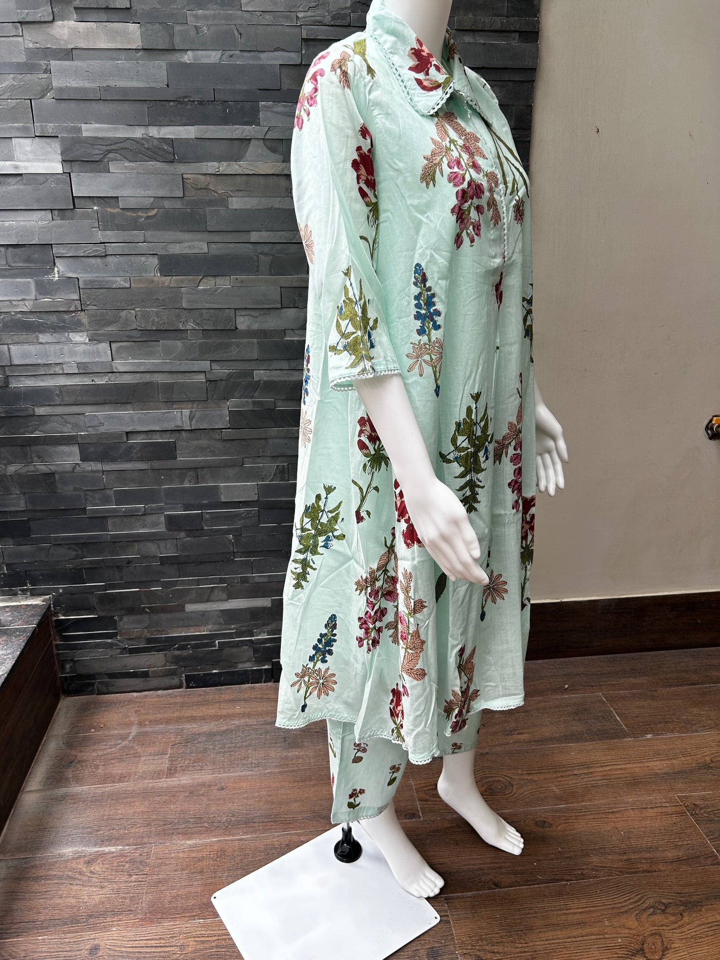 Mint green Shade Coord set