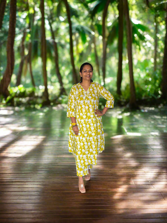 Yellow Coord set