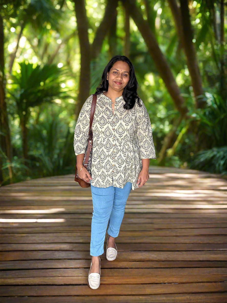 Vamika-Cotton Tunic
